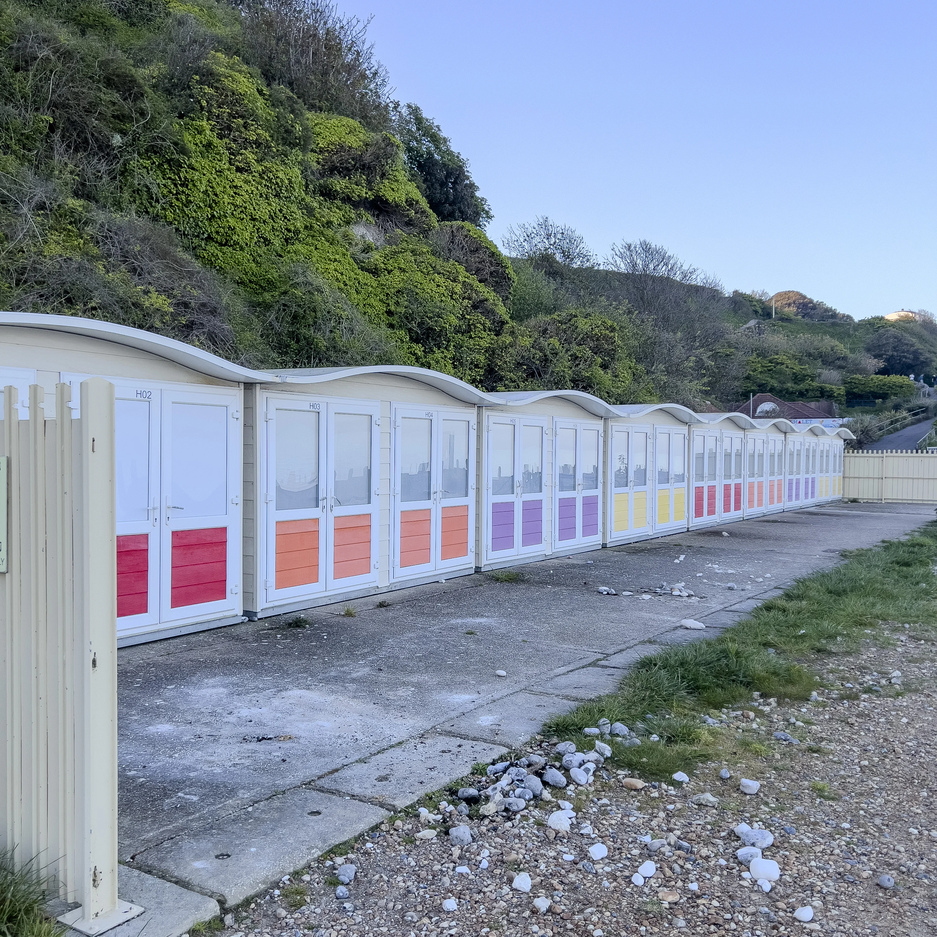 The Holy Well hits along the beach
